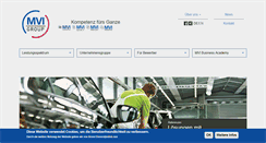 Desktop Screenshot of mvi-group.com